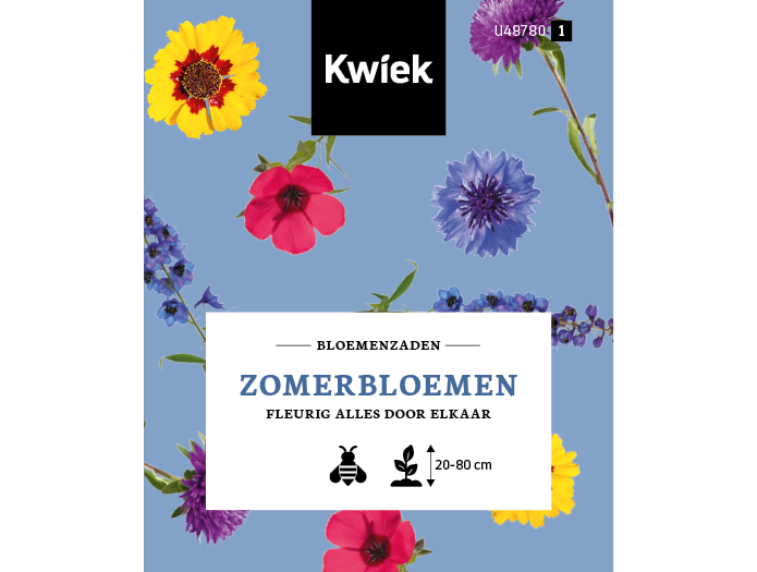 Zomerbloemen zaden -  Kwiek Uitdeel zakjes